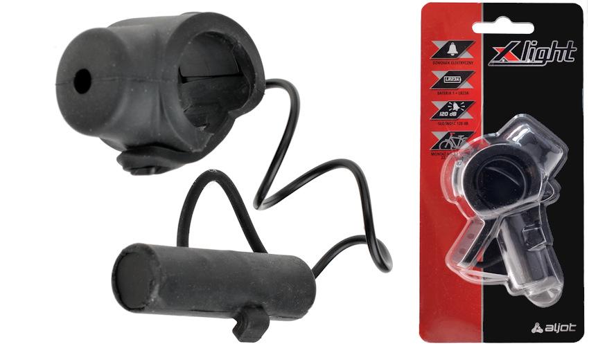 

Dzwonek Rowerowy X-light Elektryczny 120DB Głośny!
