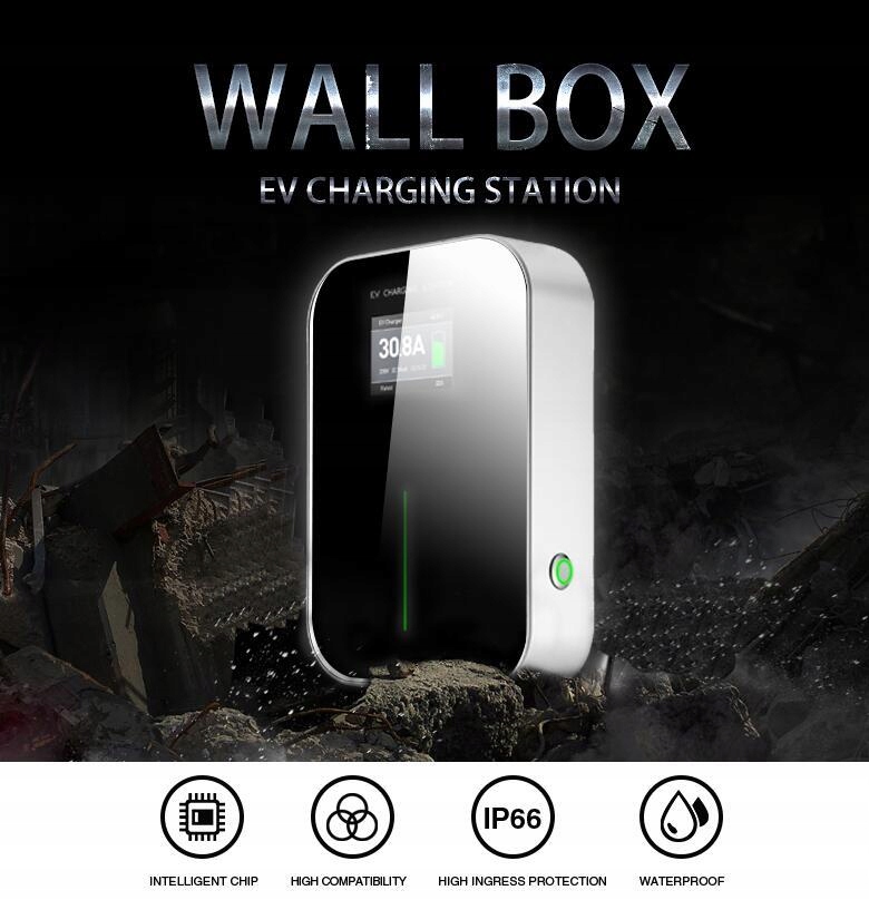 Зарядная станция WALLBOX, 22kw, гнездо T2