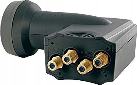 Konwerter Cyfrowy Quad Lnb Gniazdo 4 x F