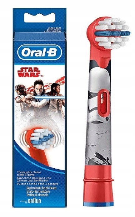 НАКОНЕЧНИК STAGES ДЛЯ ЗУБНОЙ ЩЕТКИ BRAUN ORAL-B ДЕТИ