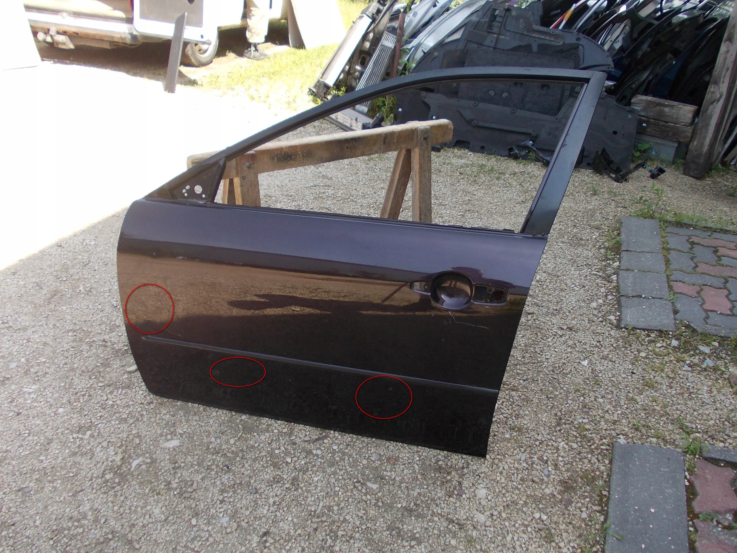 DRZWI PRZEDNIE LEWE MAZDA VI 6 Producent części Mazda