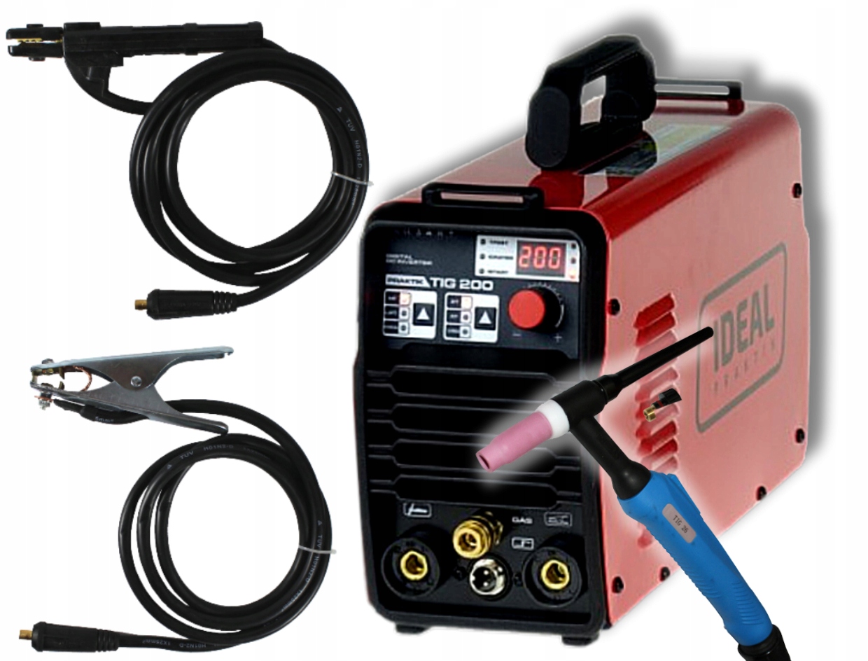 

Spawarka inwert. Praktik Tig 200 Digital Ideal Mma