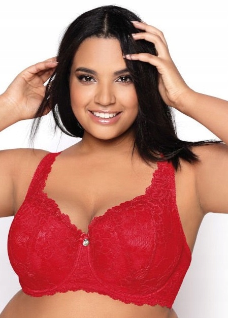 Biustonosz Mat Carmela M-053/22 Big 65I Czerwony