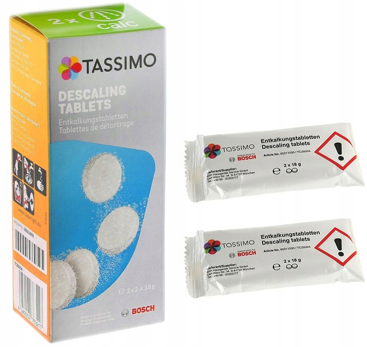 

Bosch Tabletki Tassimo Do Odkamieniania TCZ6004