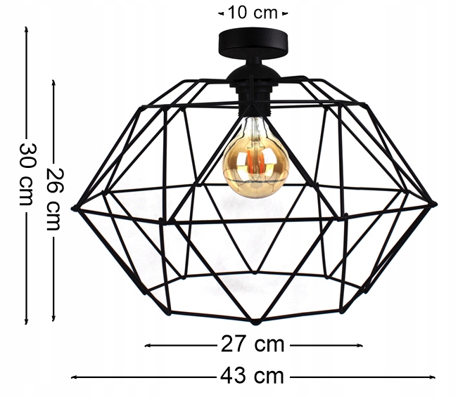 LAMPA WISZĄCA SUFITOWA ŻYRANDOL PLAFON LED ABSTRAK Marka Majron
