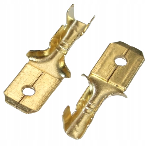 

Konektor nieizolowany męski 6,3 / 6,4 mm x 10 szt