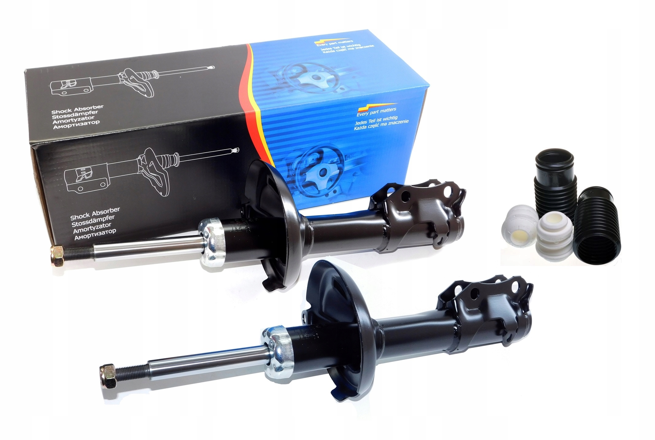 AMORTYZATORY PRZÓD + odboje i osłony VW GOLF II III VENTO