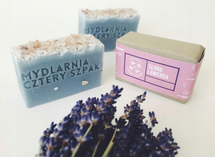 Mydło lawendowe SŁONA LAWENDA cztery szpaki eko EAN (GTIN) 5906660352099