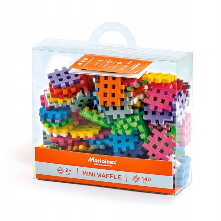 

Marioinex Klocki Wafle Mini, 140 szt, kreatywne