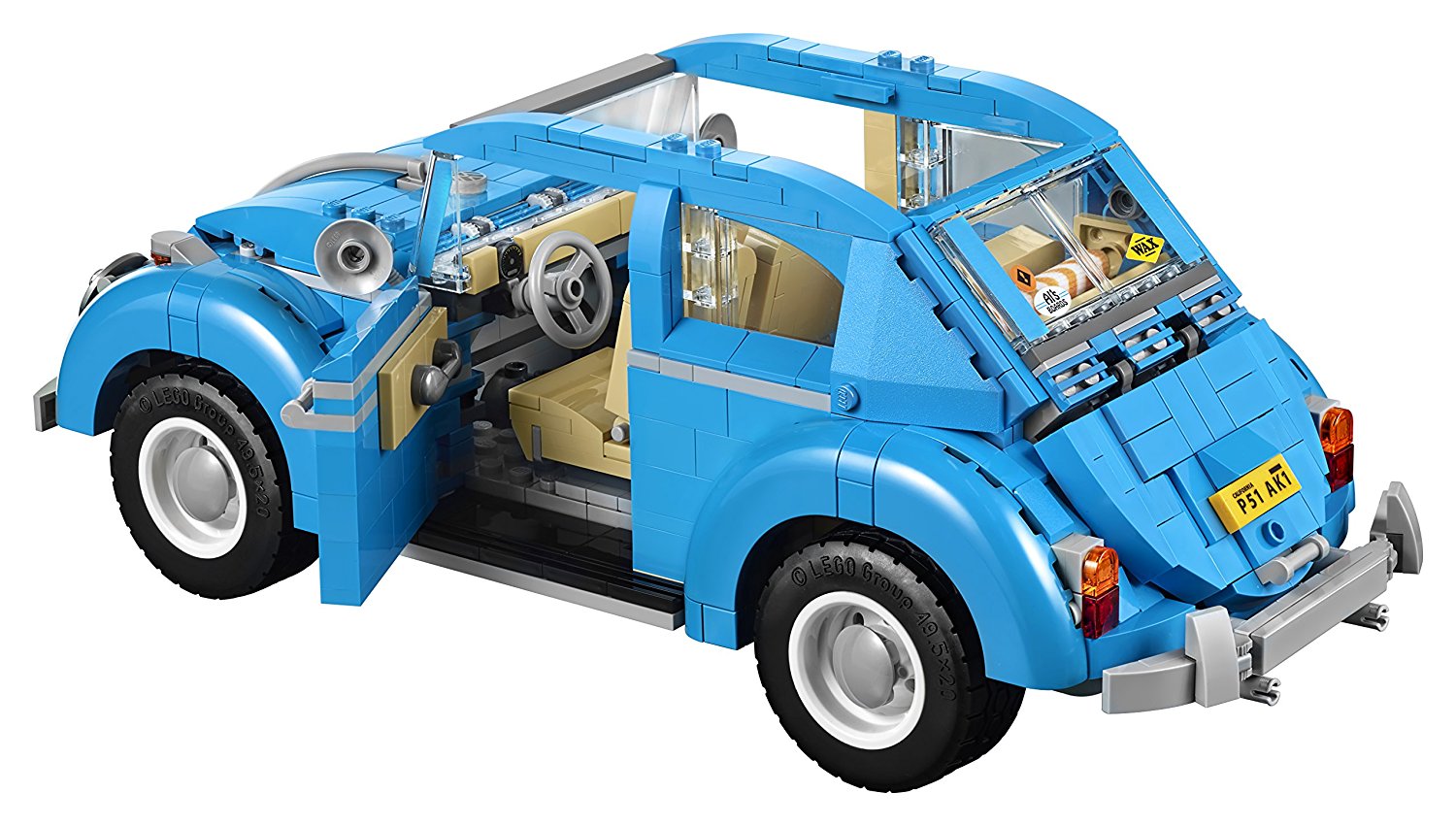 LEGO CREATOR 10252 VOLKSWAGEN BEETLE Liczba elementów 1167 szt.