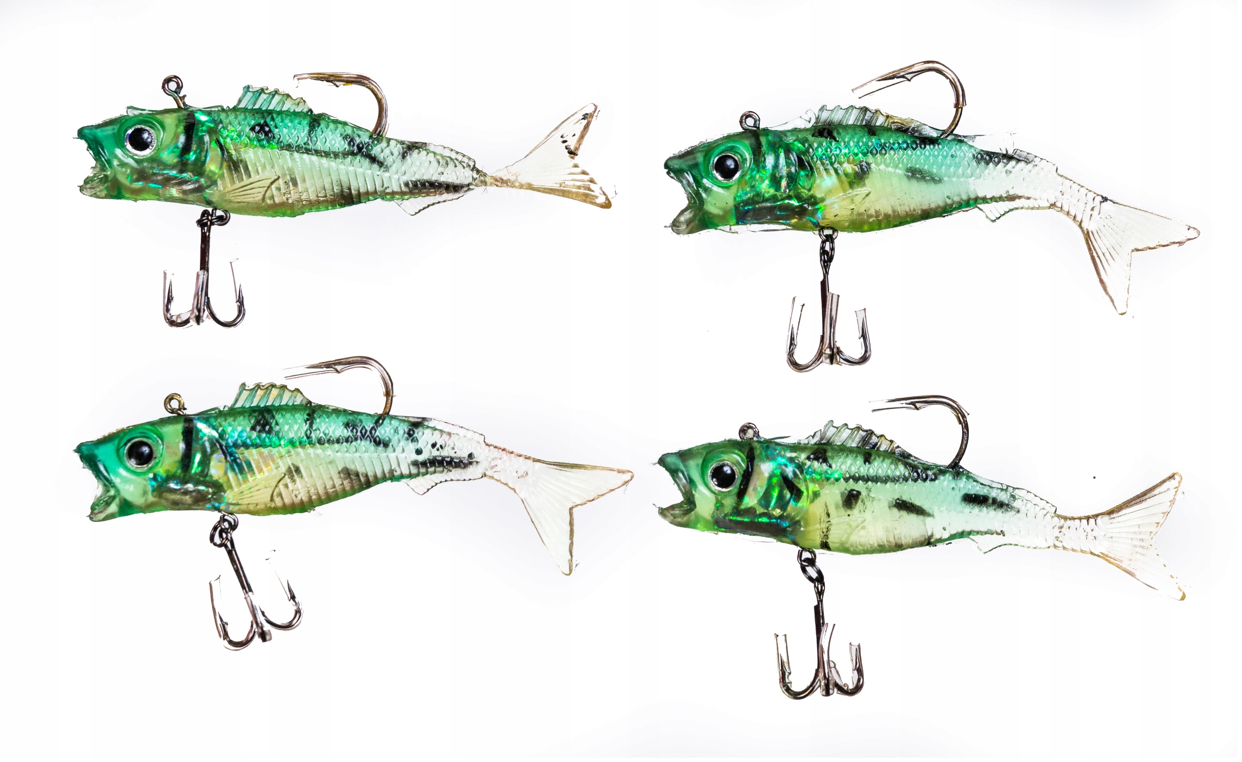 4 SZTUKI RIPPER UZBROJONY 10cm 20gr SZCZUPAK 14