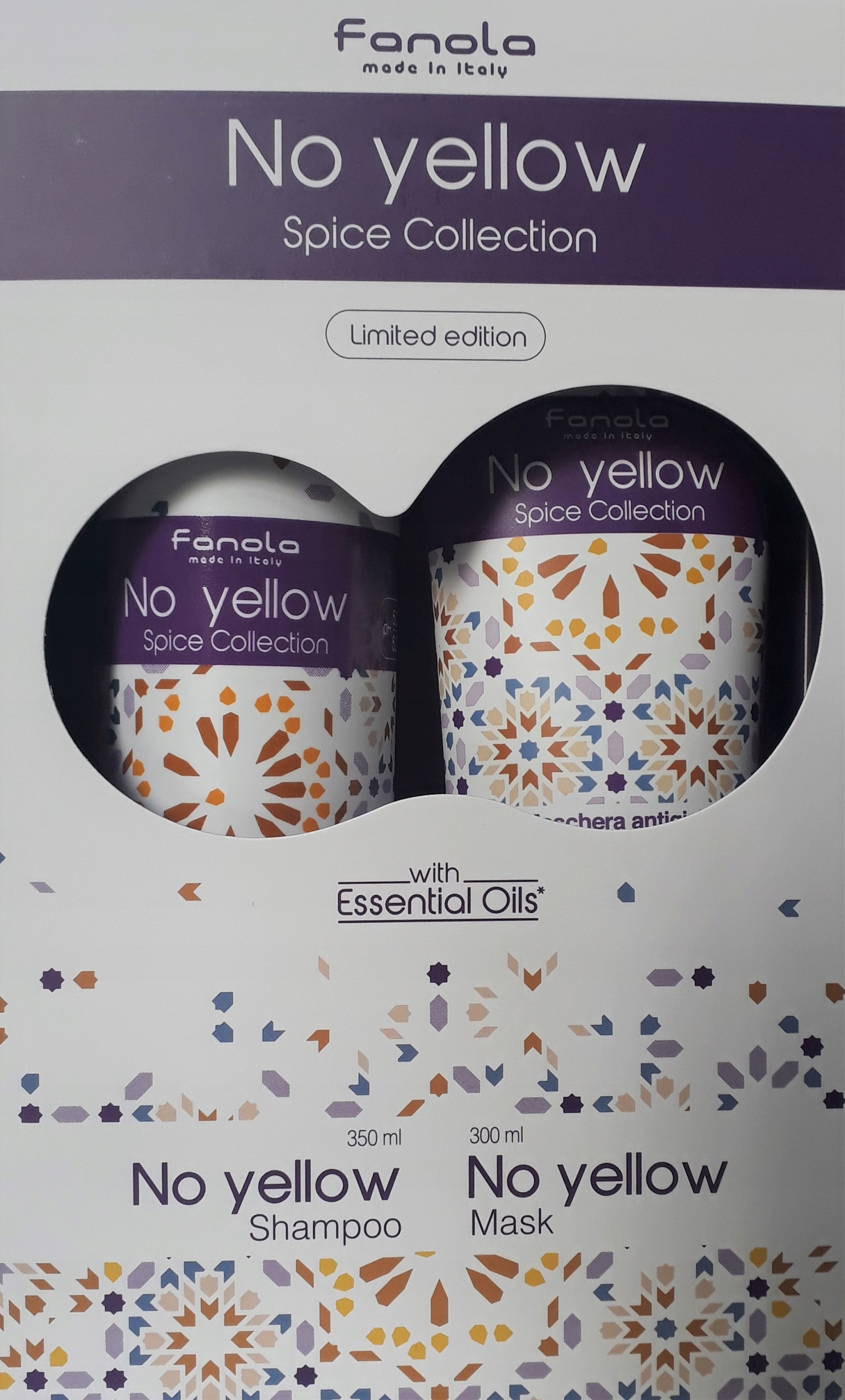 

Fanola No Yellow Spice Collection Zestaw 650 ml