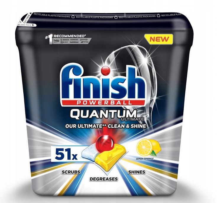 

Finish Tabletki Quantum Ultimate 51 Zmywarki Lemon