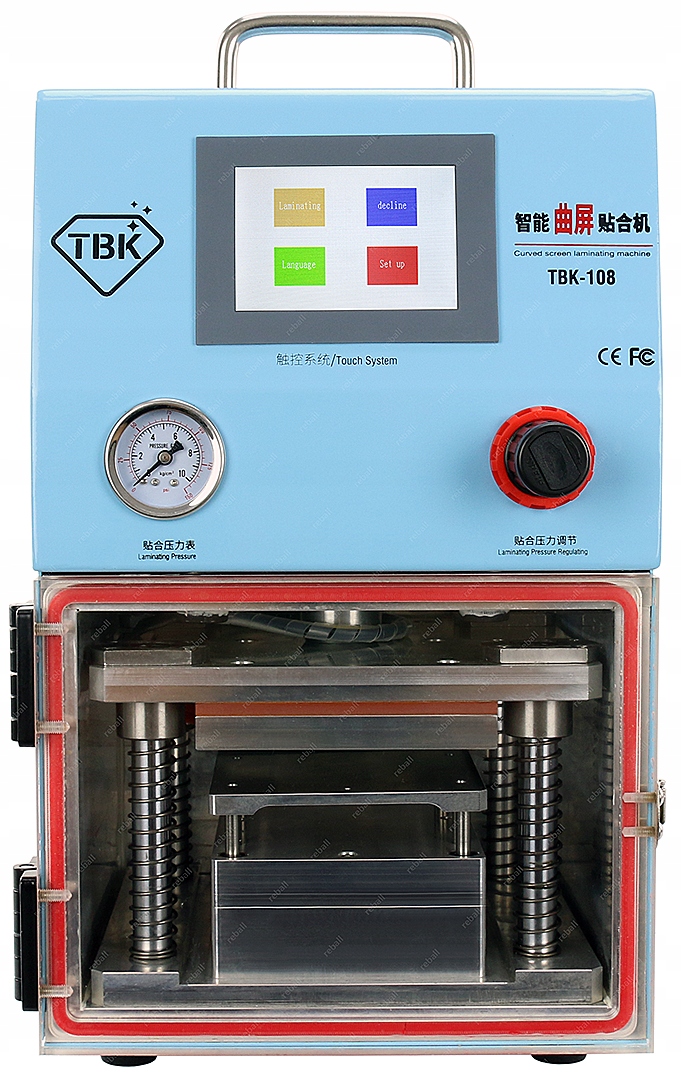 

Laminator LCD Oca S6 S6+ S7 Edge S8 S8+ TBK108 Fv