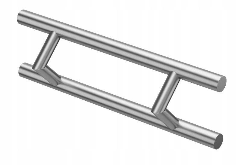 

Pochwyt antaba dwustronny drzwi Inox L-650 fi32