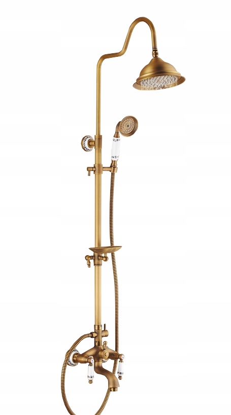 Starožitný Retro Sprchový Set S Dažďovou Sprchou