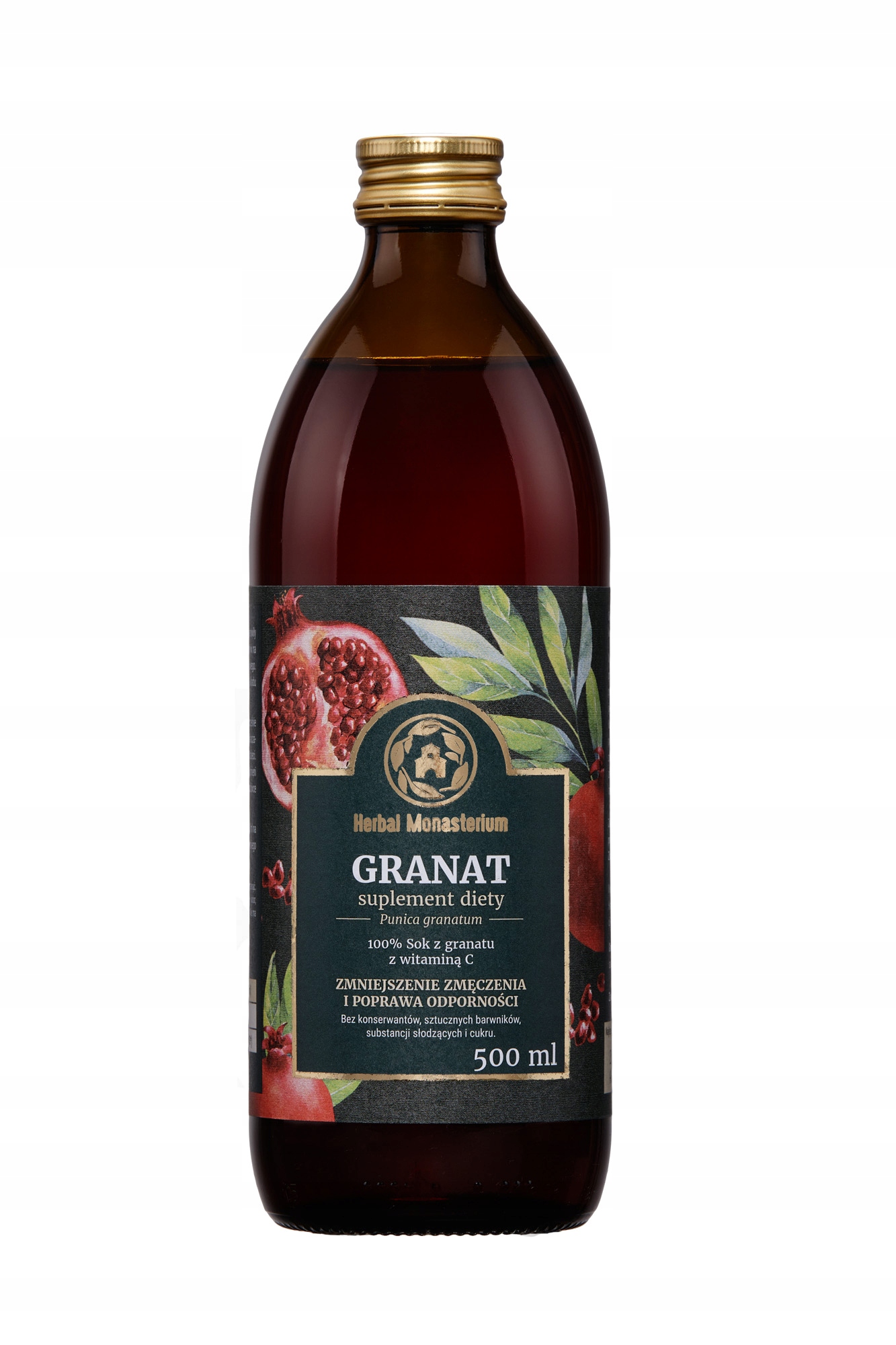 

Sok z Granatu Herbal Monasterium 500ml