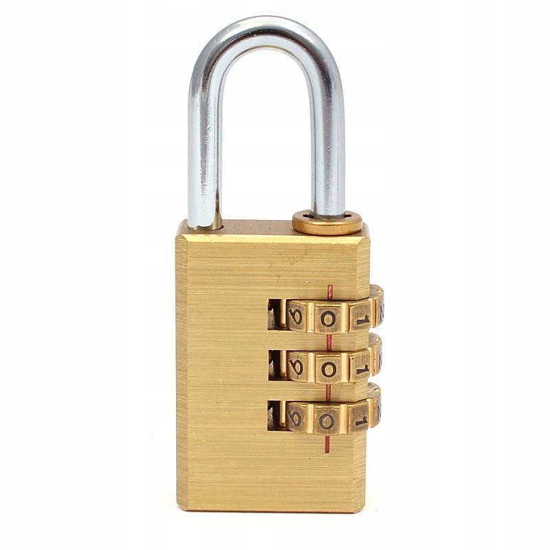 KŁÓDKA NA SZYFR 21 mm MOSIĘŻNA KOD