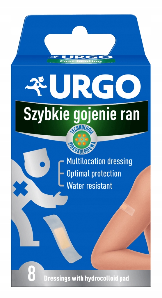 

Urgo Szybkie Gojenie Ran Plastry (8 Szt)