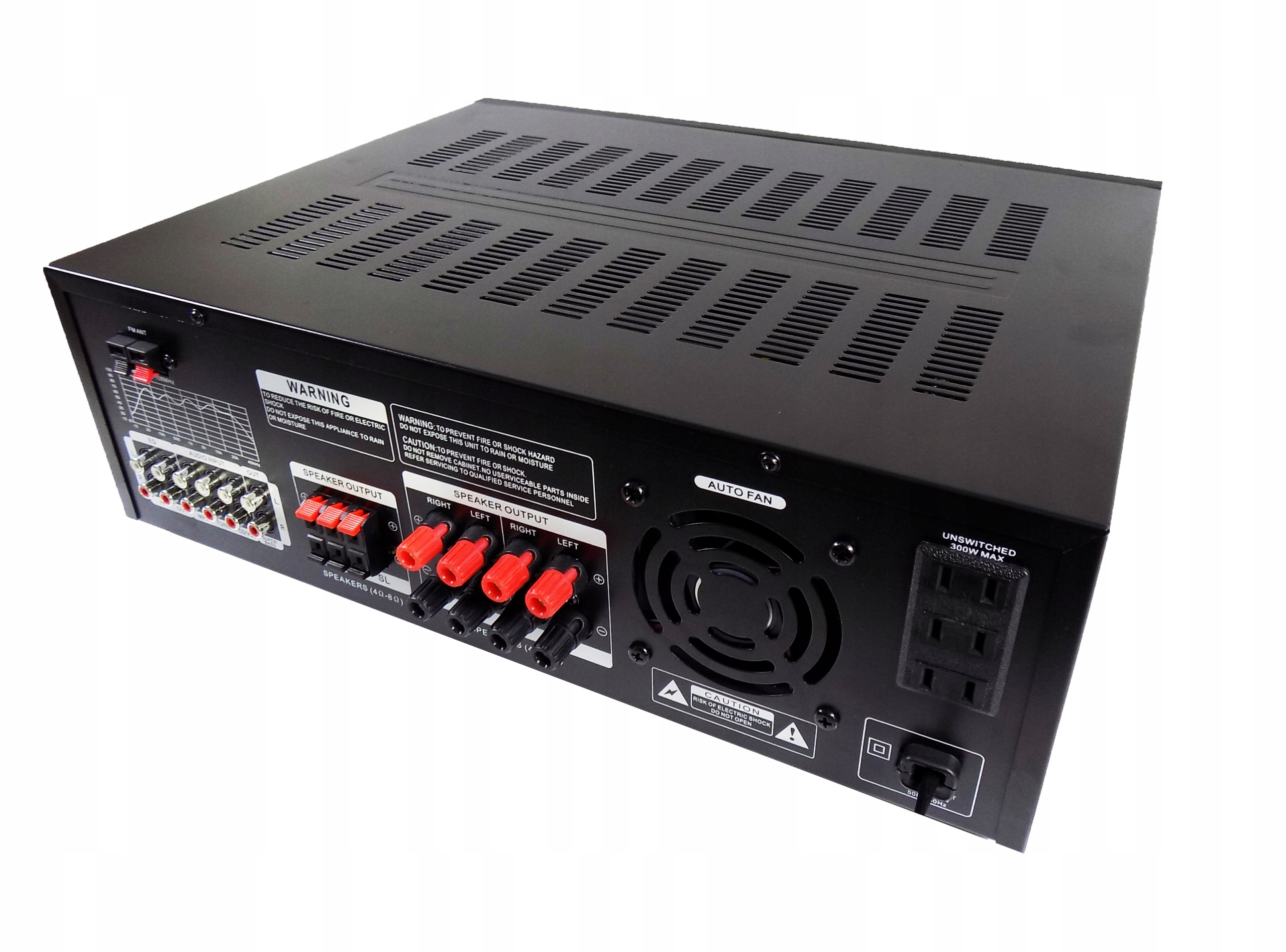 PROFESJONALNY WZMACNIACZ AMPLITUNER BLUETOOTH 7K Model AV-340 5CH HQ