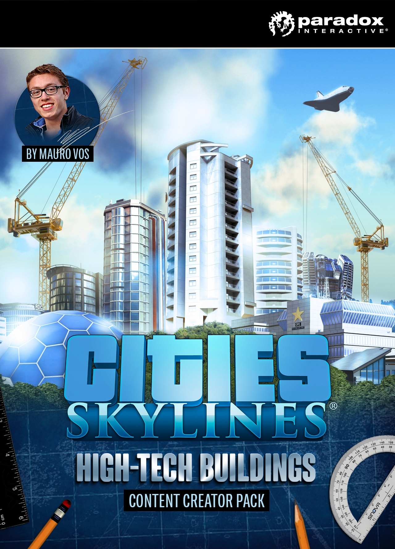 CITIES SKYLINES HIGH-TECH BUILDINGS PL PC KLUCZ STEAM