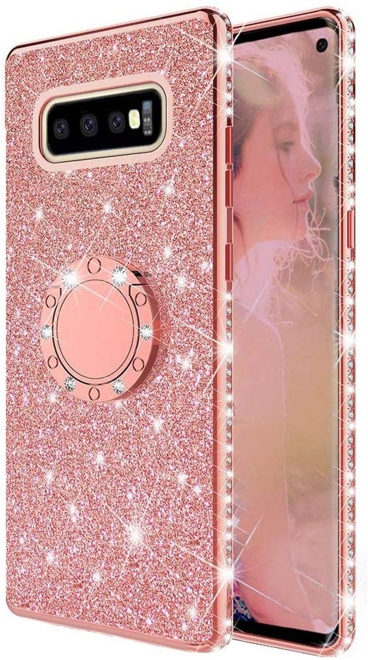 

Etui Brokat Do Samsung S10 Ring Case Bumper