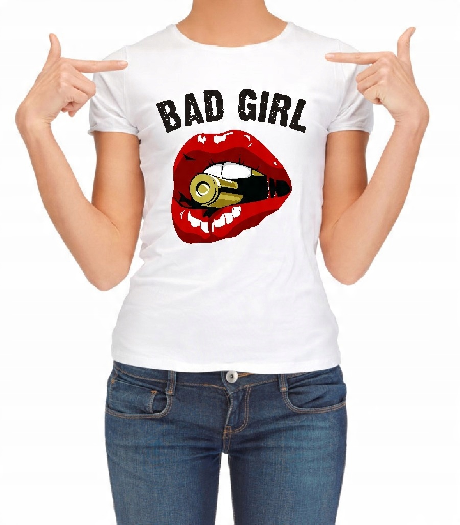 

Koszulka Tshirt Bad Girl Wieczór Panieński M