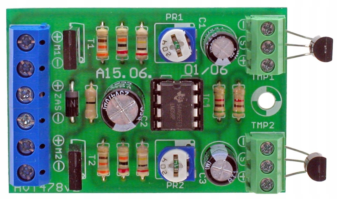 Regulator obrotów wentylatorów 12V AVT478 C Kod producenta AVT478 C