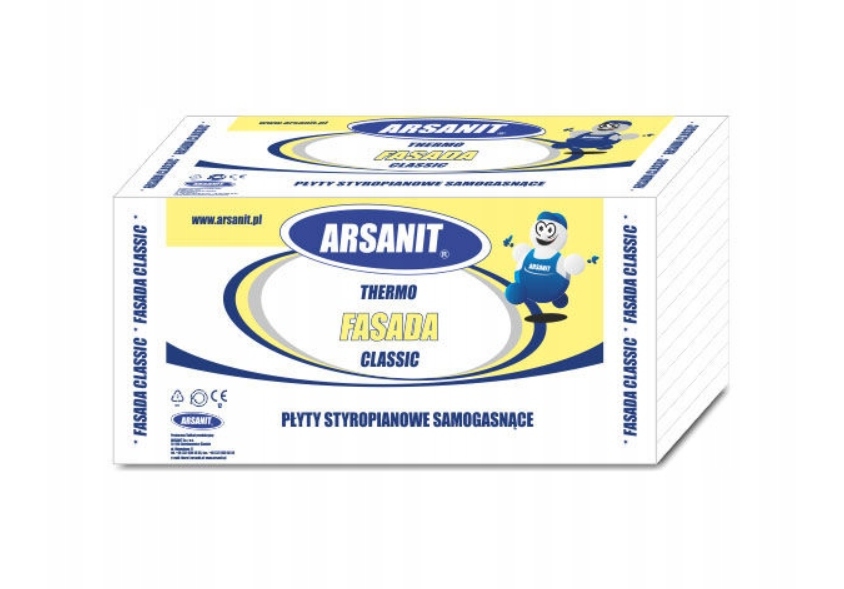 Styropian Arsanit Fasada Classic 045 gr.15 cm