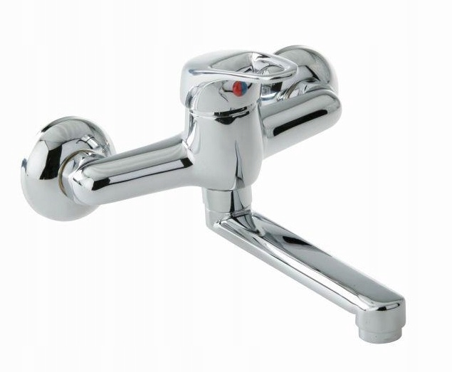 

Bateria Ścienna Umywalkowa Długa Wylewka Royal