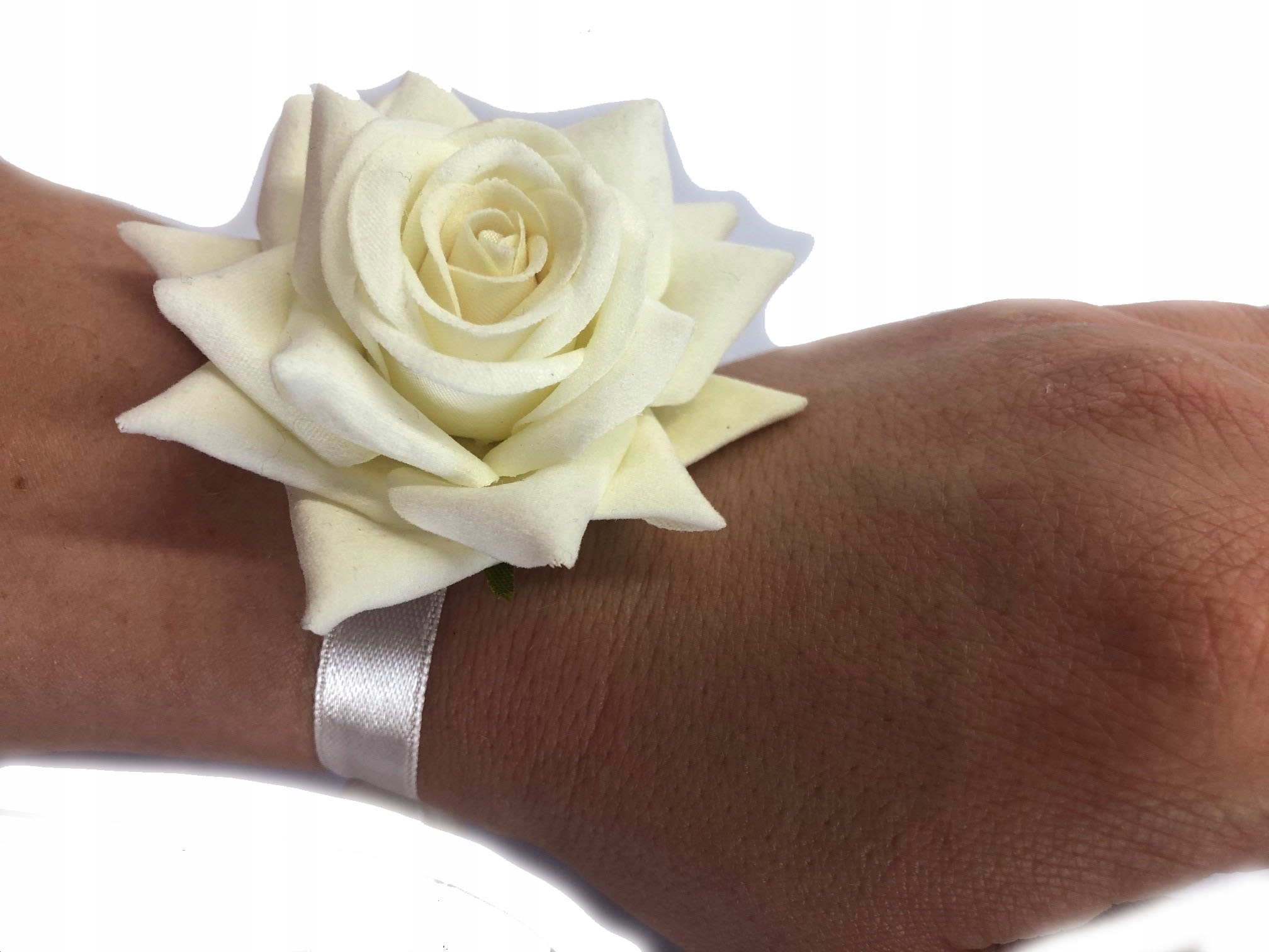 KOTYLIONY #40 DUŻE RÓŻE ECRU KREMOWE KOTYLION RĘKĘ Rodzaj kotylion