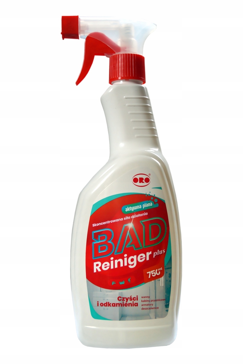 

Oro aktywna piana 2 w 1 do mycia łazienek, 750 ml