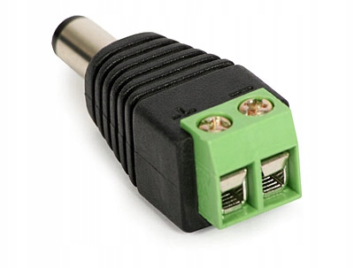 

Szybkozłącze S-55 wtyk zasilania DC 2,1 5,5 Cctv