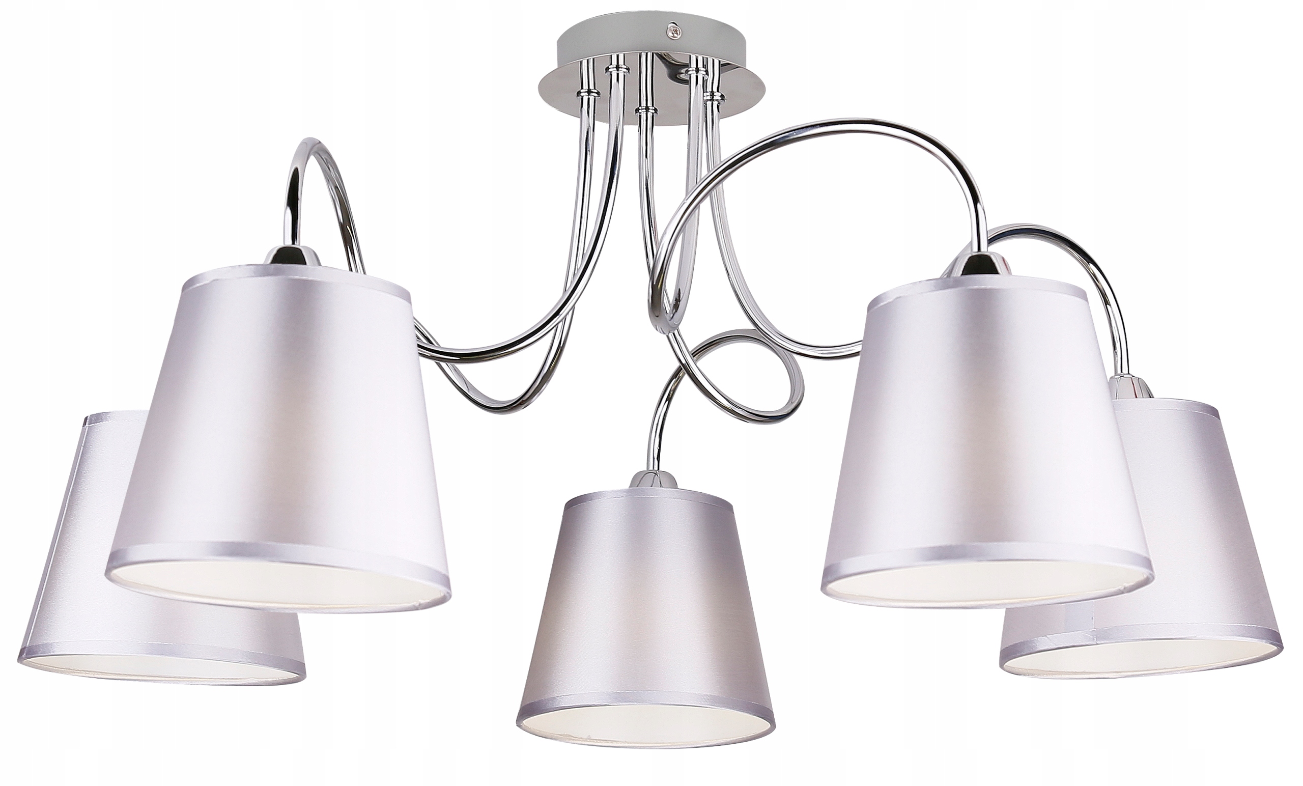 Závesná lampa Candellux Luk 5 – svetelné body E14