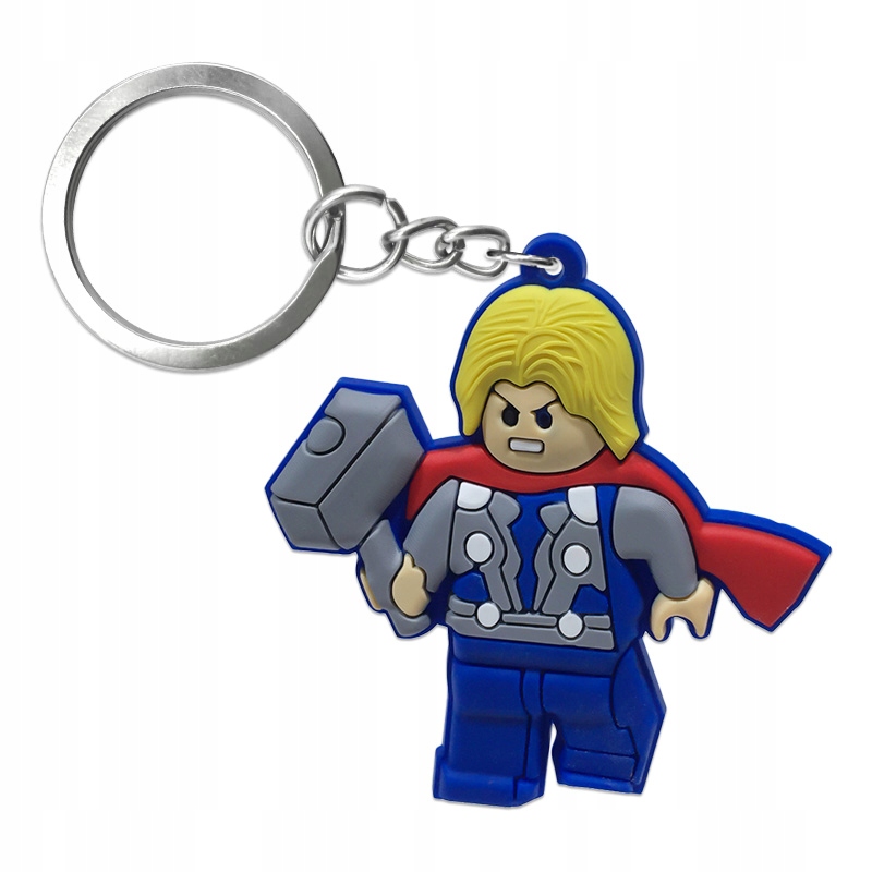 

Brelok gumowy Lego Avengers Ninjago - Thor