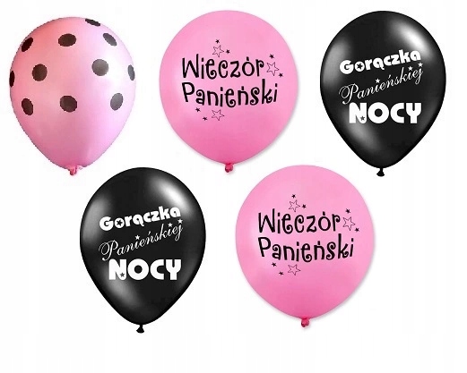 

Balon Na Wieczór Panieński Balony 5 Sztuk Komplet