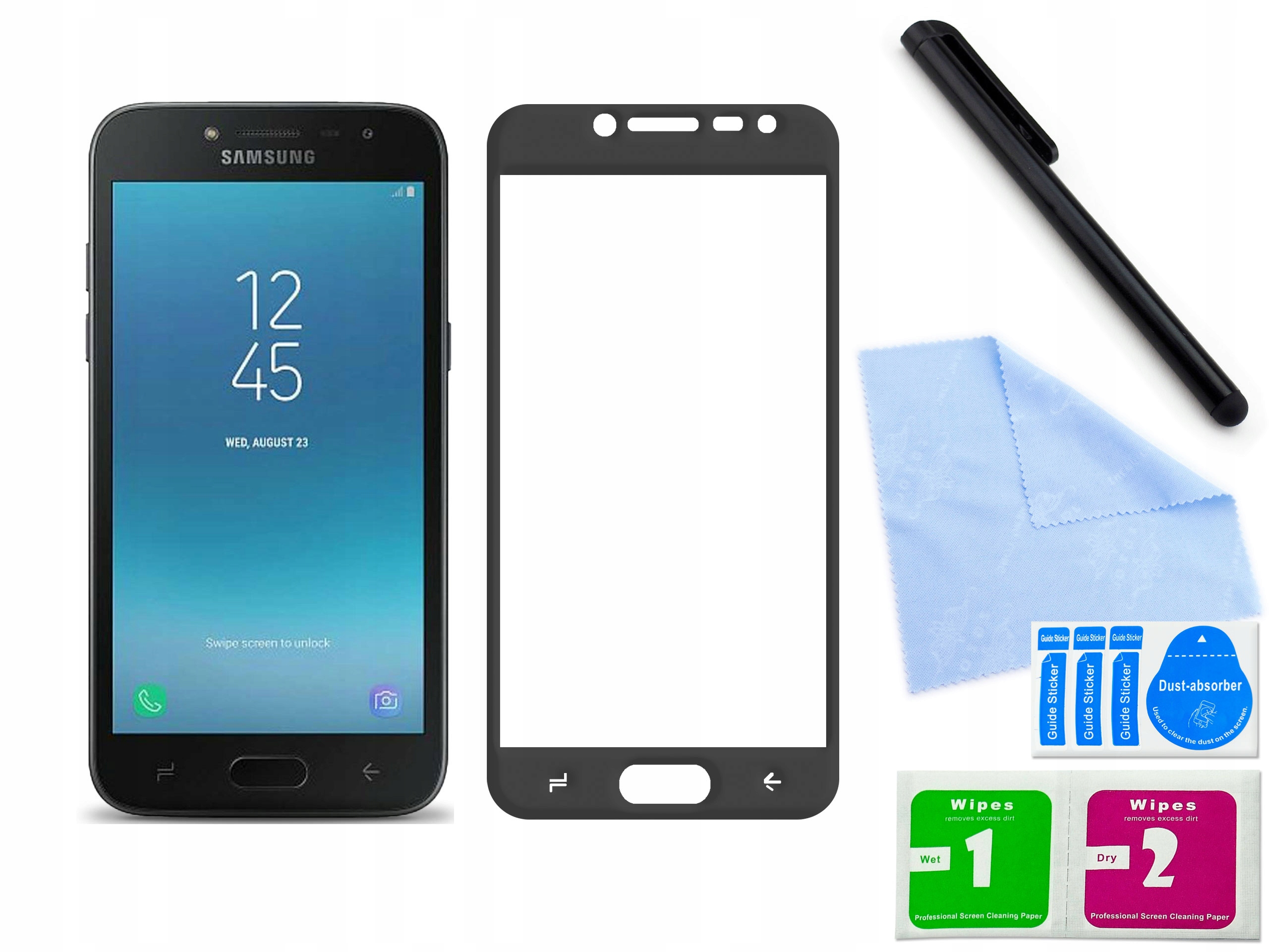 

Szkło do Samsung Galaxy J2 pro 2018 Czarne