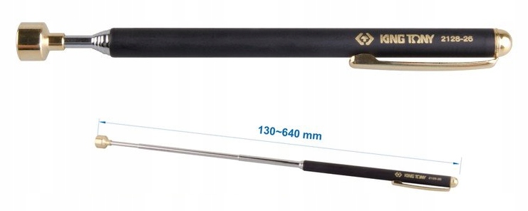 

Chwytak Magnes teleskop 130-640mm 1,6kg King Tony