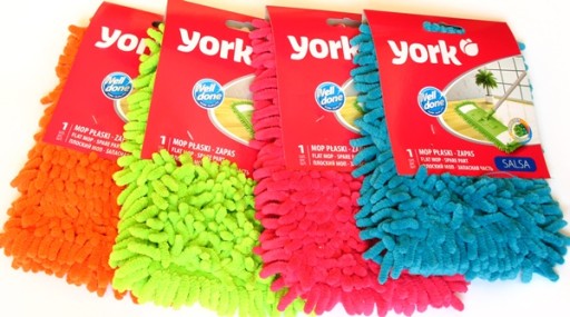 

Mop Płaski Mikrofibra Salsa York - Zapas