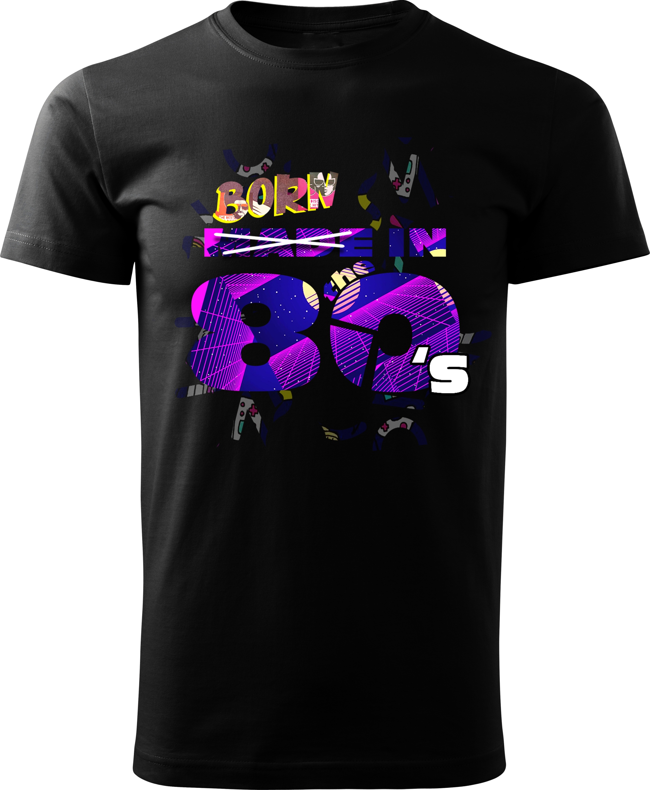

Koszulka urodzinowa z lat 80 80's retro r XL v1