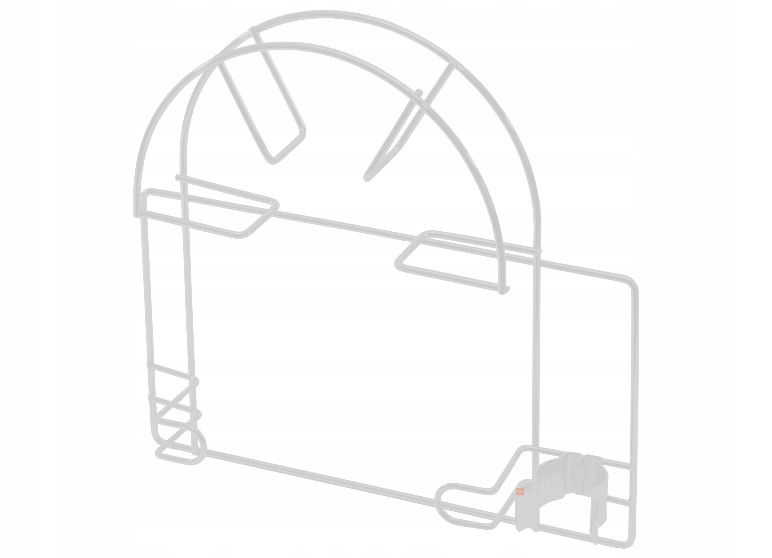 

Uchwyt na rurę odkurzacza wieszak mały biały