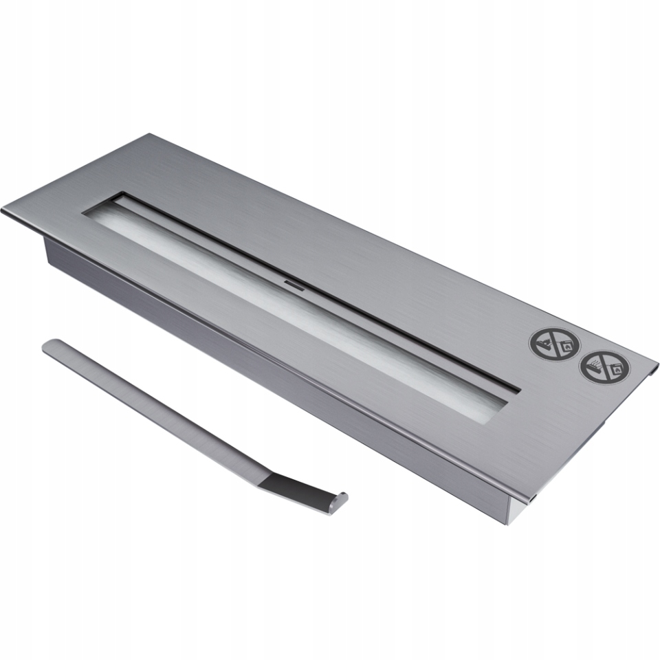 Biopojemnik długi 0,75 l do biokominka 451x148mm Marka Kratki