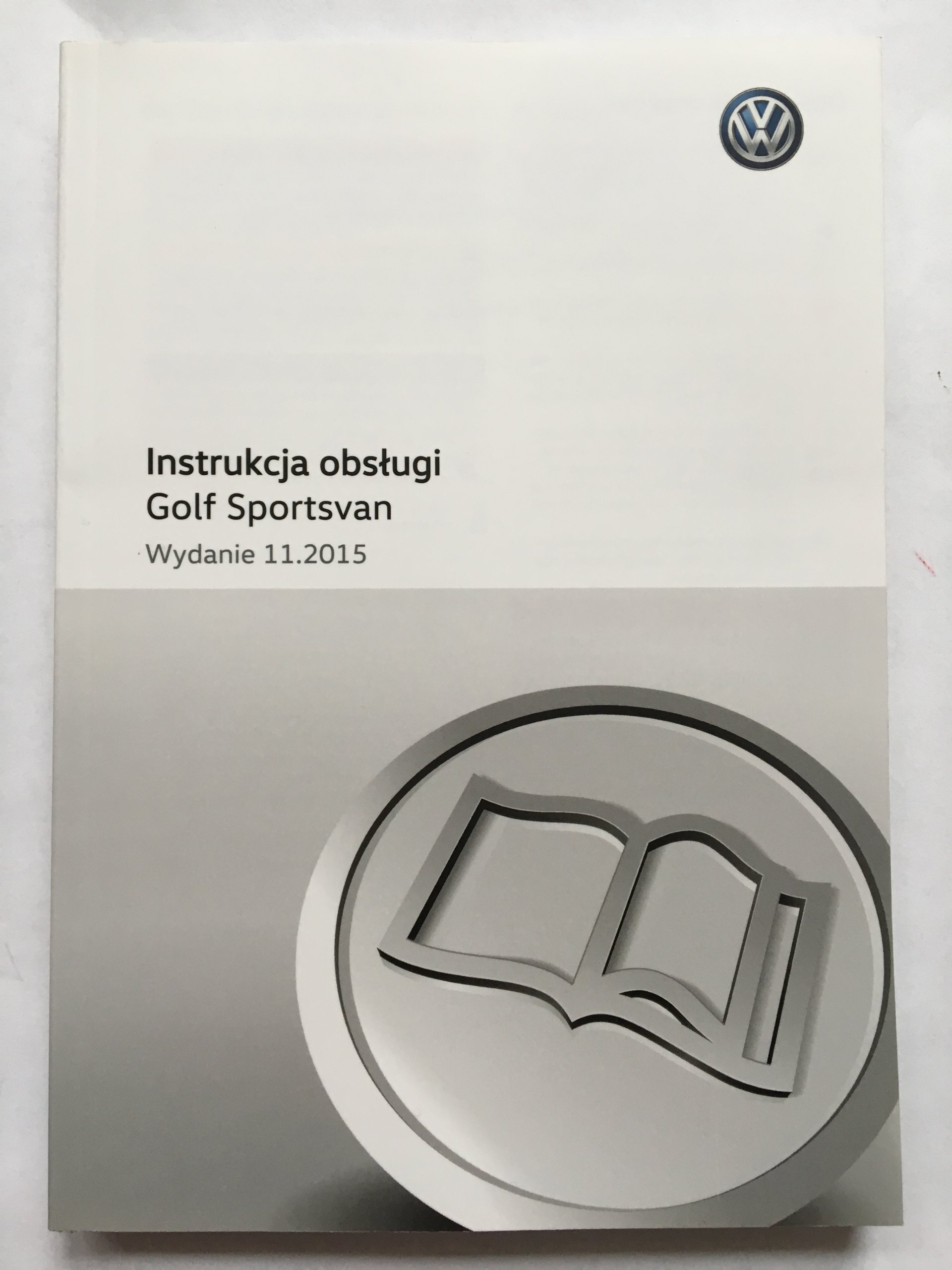 VW Golf Sportsvan polska instrukcja obsługi kolor