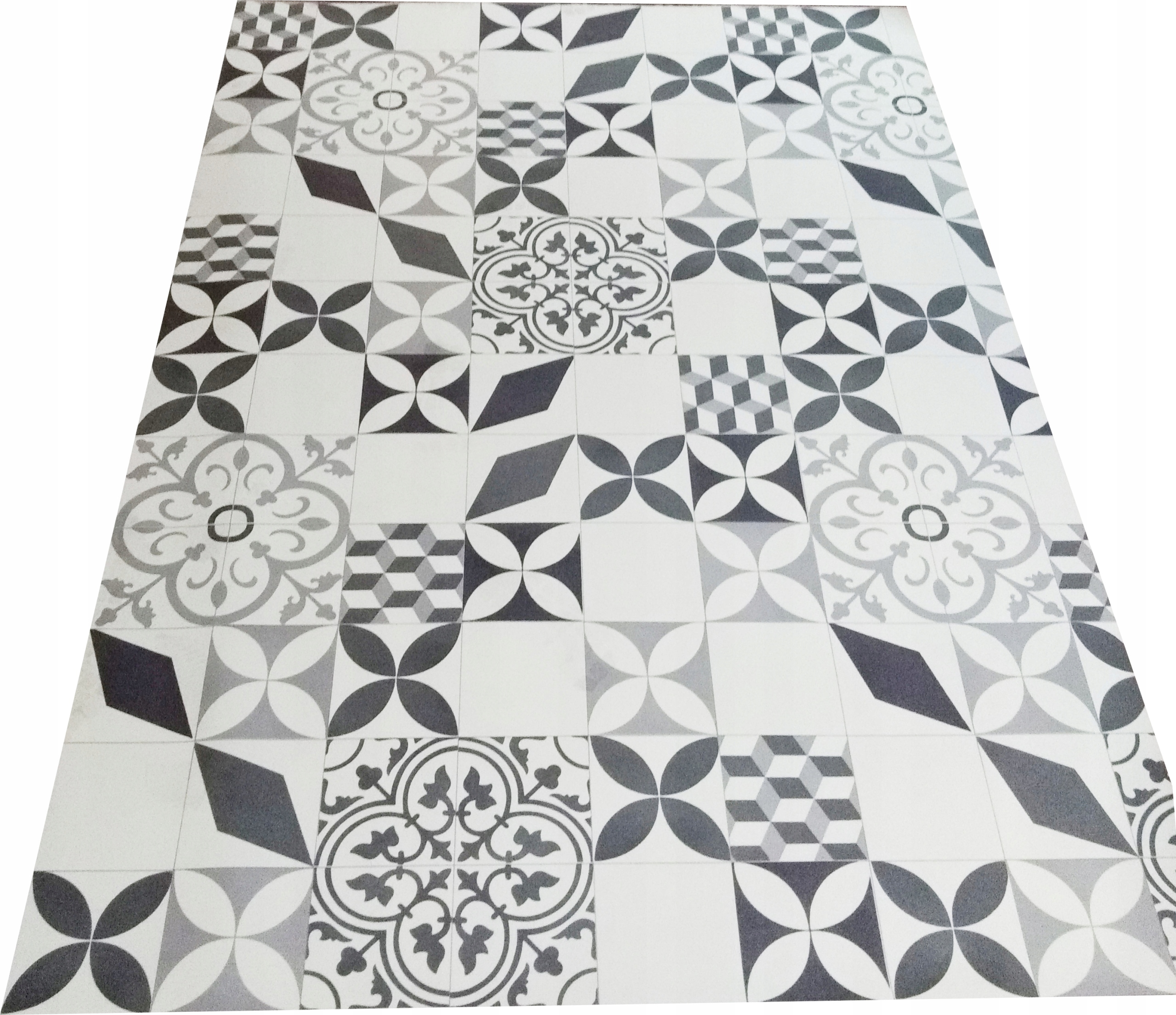 

Winylowy dywan mata Pcv 200x350 Marokańska krem
