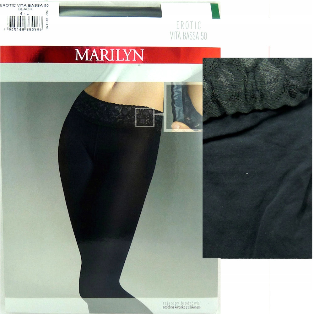 

Marilyn Erotic Vita Bassa 50 R4 koronka black