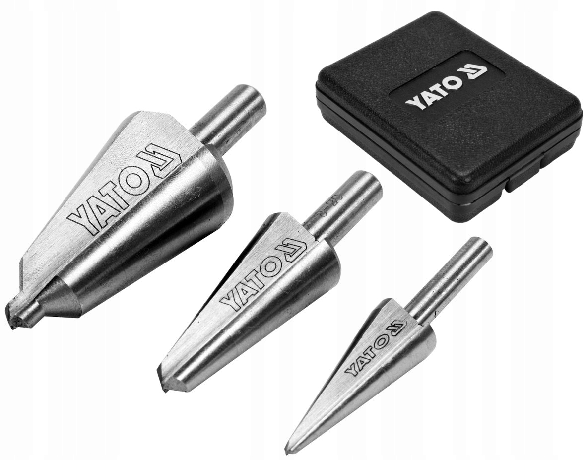 

Yato Wiertło bezstopniowe stożkowe 3-30mm Zestaw