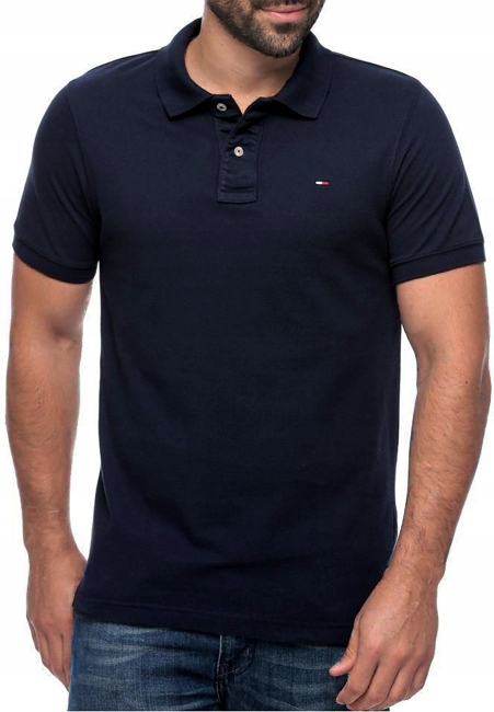 

Koszulka Męska Polo Tommy Hilfiger Original N R. S