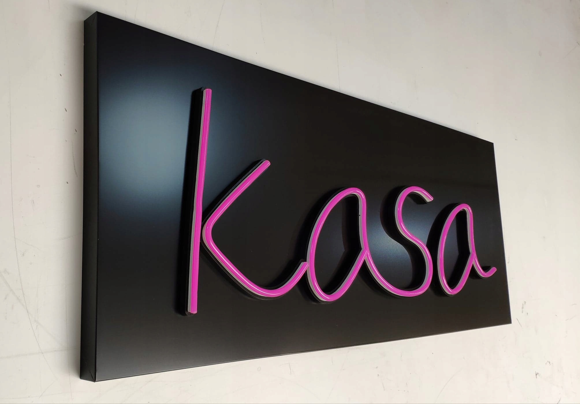 Neon LED Napis Kasa - Szyld Dekoracja PRODUCENT Marka inny