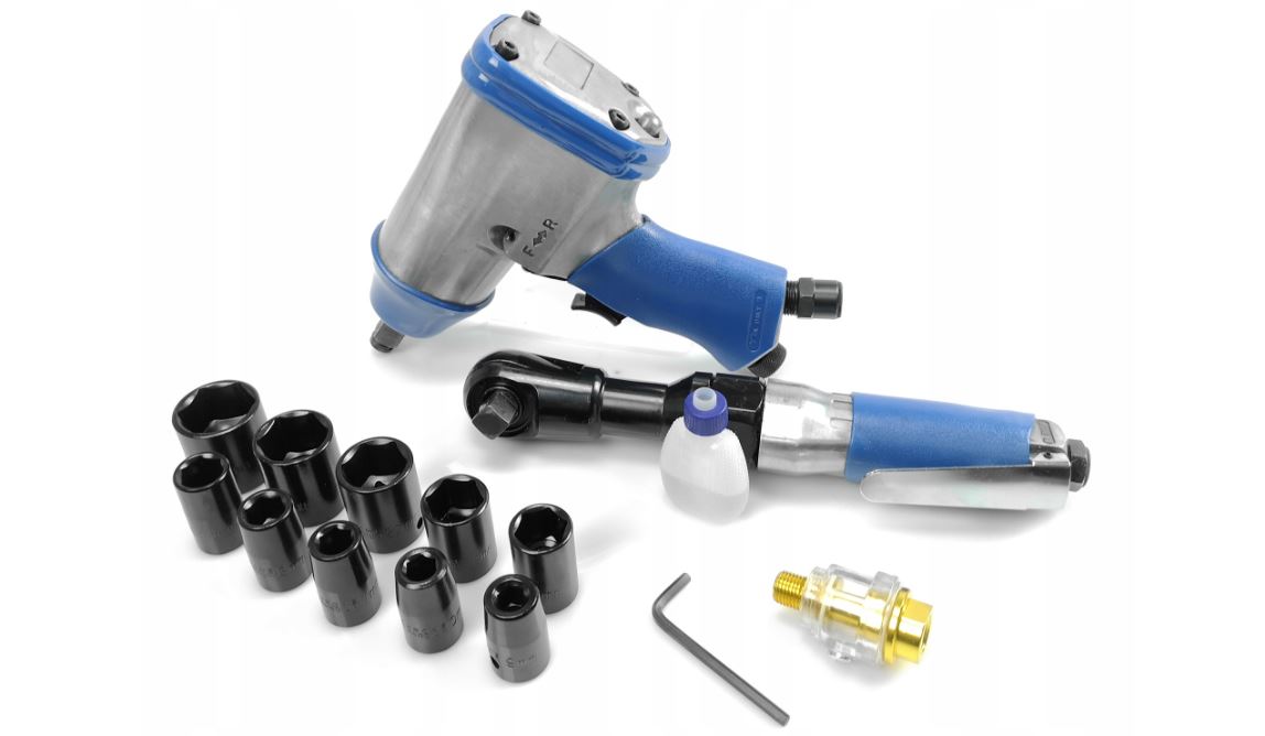 Пневматический гаечный ключ комплект компрессора 14EL. МАР-ПОЛ