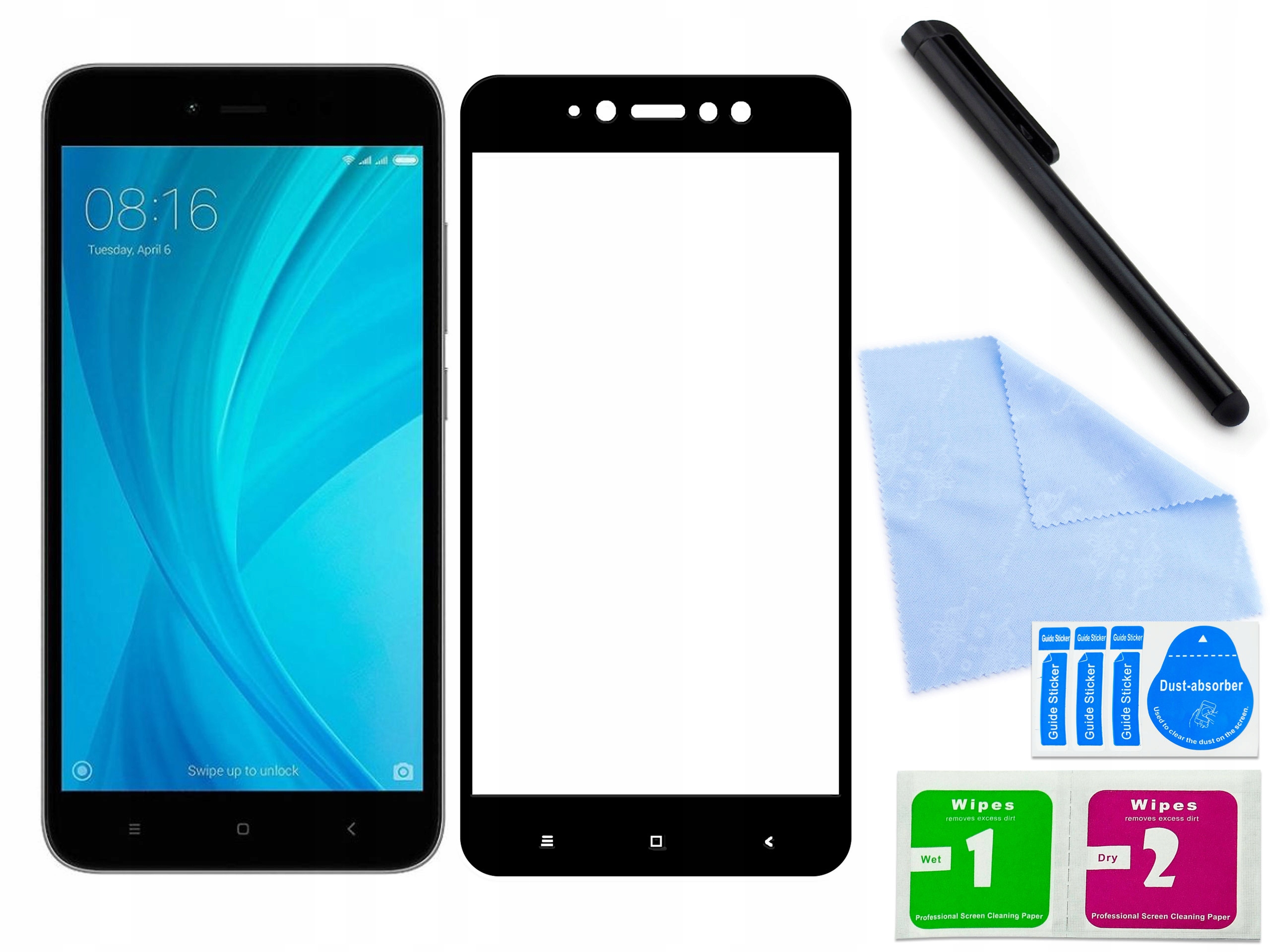 

Szkło 3D 9H do Xiaomi Redmi Note 5A Czarny